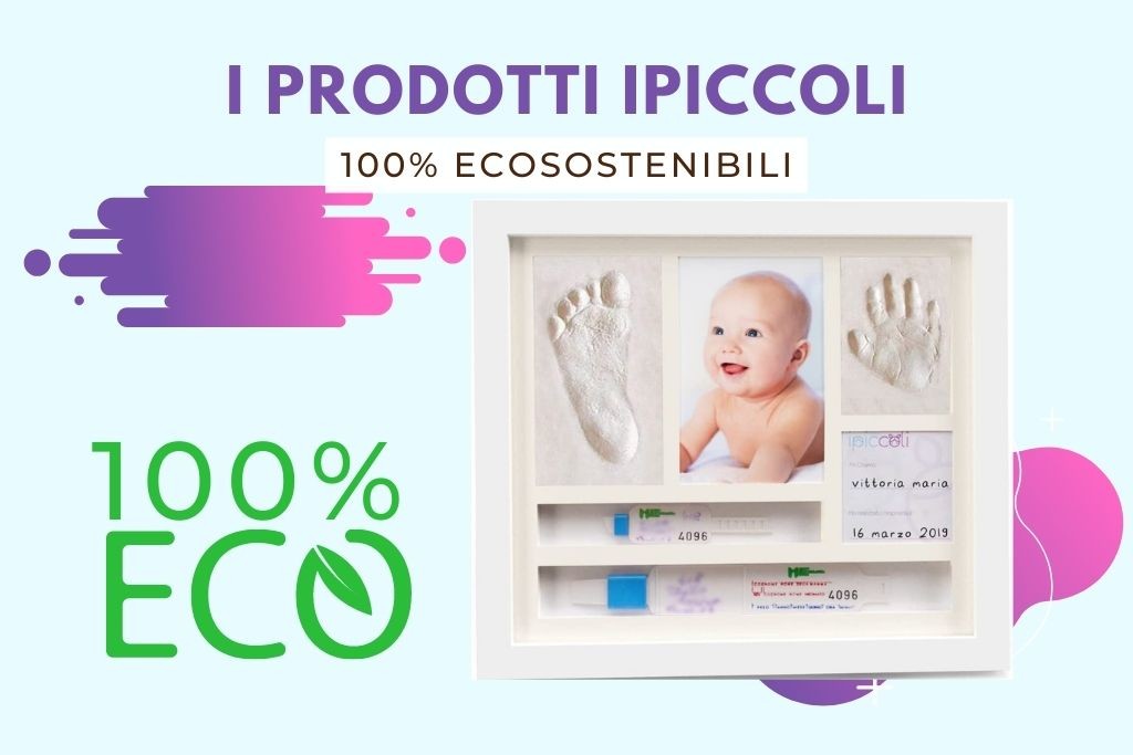 Conserva le impronte dei tuoi bimbi in modo sostenibile!